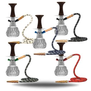 MYA HOOKAH HEERA 256Z SET IN A WIRE BASKET