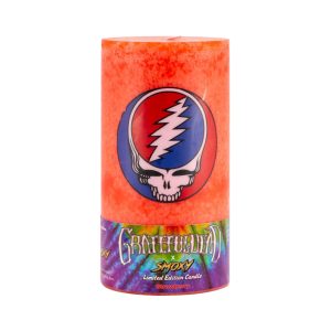 GRATEFULDEAD X SMOXY PILLAR CANDLE - STRAWBERRY