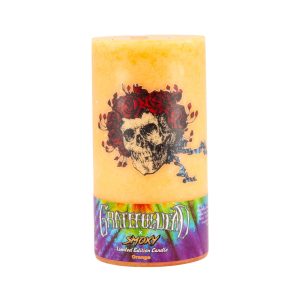 GRATEFULDEAD X SMOXY PILLAR CANDLE - ORANGE