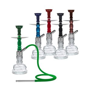 MYA HOOKAH MEDORO 254-MX3 MIXED COLOR SET IN BOX (18.5'')