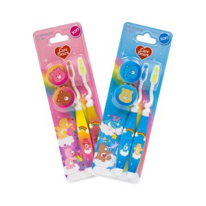 CARE BEARS CHILDREN TOOTHBRUSH SOFT 2PK