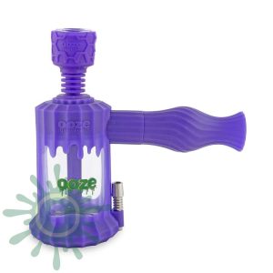 OOZE CLOBB SILICONE WATER PIPE & NECTAR COLLECTOR ULTRA PURPLE