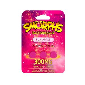 SMURPHS BOTANICALS URIQ COMPLEX TABLETS (100MG PER TAB) TOTAL 300MG FUJI APPLE 3CT PACK -BOX OF 10 PACK