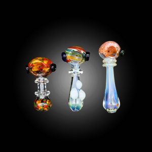 3'' & 3.5'' MIX SIZE MIXED DESING HAND PIPE 12CT JAR