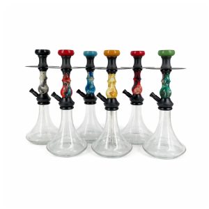 GT 16'' AGNI HOOKAH DUBAI GLOW MIXED COLOR SET IN A BOX
