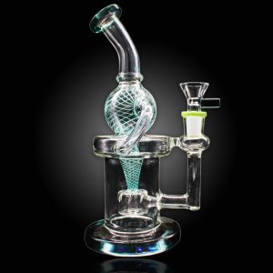 9'' ALPHA SHOWER HEAD GLOBE DAB RIG PARROT GREEN