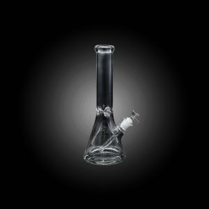 14'' TINTED ON TOP CLEAR BEAKER WATER PIPE CLEAR