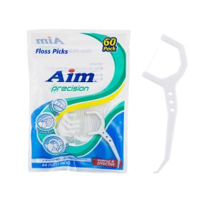 AIM FLOSS PICKS 60CT PACK