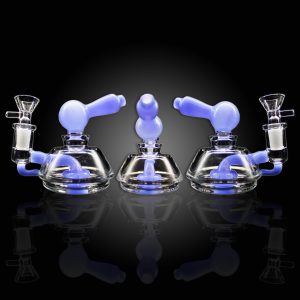 4'' HIM DUCK CONE WATERPIPE - BLUE