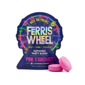 FERRIS WHEEL EUPHOPIC PARTY BLEND CHEW TABLETS 2CT PACK - BOX OF 20 PACK