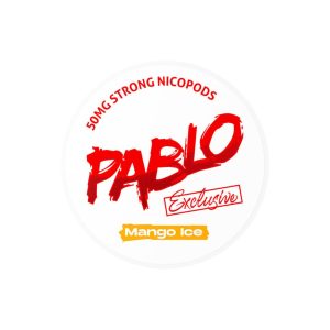 PABLO NICOTINE POUCHES MANGO ICE / STRONG -PACK OF 10