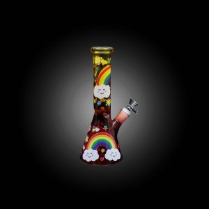 10" RAINBOW BEAKER WATER PIPE