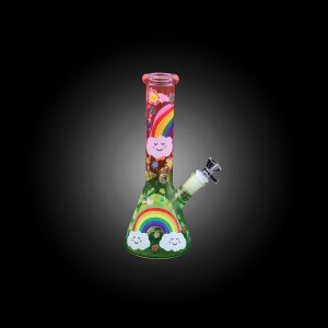 10'' RAINBOW BEAKER WATER PIPE -D