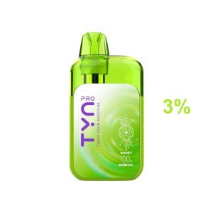 TYN PRO DISPOSABLE TYN50000PF CLEAR GREEN 3% -BOX OF 5