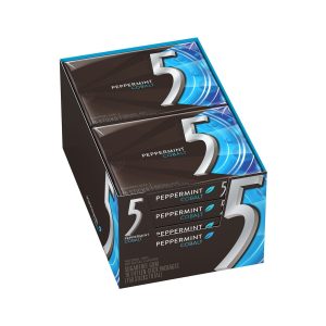 WRIGLEY COBALT SUGAR FREE GUM PEPPERMINT-COBALT 10CT BOX
