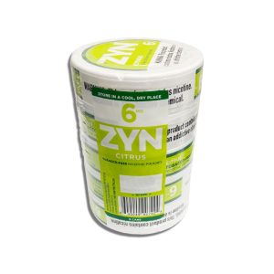 ZYN NICOTINE POUCHES CITRUS 6MG-PACK OF 5
