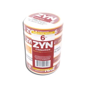 ZYN NICOTINE POUCHES CINNAMON 6MG-PACK OF 5