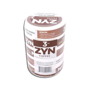 ZYN NICOTINE POUCHES COFFEE 3MG-PACK OF 5