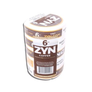 ZYN NICOTINE POUCHES COFFEE 6MG-PACK OF 5