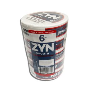 ZYN NICOTINE POUCHES SMOOTH 6MG-PACK OF 5