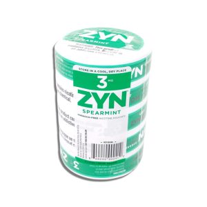 ZYN NICOTINE POUCHES SPEARMINT 3MG-PACK OF 5