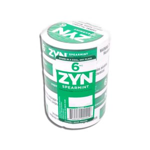 ZYN NICOTINE POUCHES SPEARMINT 6MG-PACK OF 5