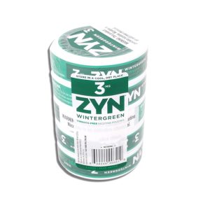 ZYN NICOTINE POUCHES WINTERGREEN 3MG-PACK OF 5