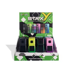 EXXUS STAX 510 VARIABLE VOLTAGE BATTERY 12PK DISPLAY