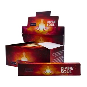 NANDITA INCENSE STICKS 15GM PACK DIVINE SOUL -BOX OF 12 PACK