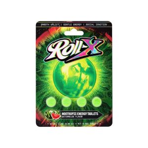 ROLL-X NOOTROPIC ENERGY TABLETS 4CT PACK - BOX OF 10 PACK