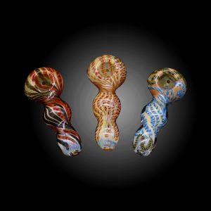 4'' LATTICINO HEAVY HAND PIPE MIX COLOR 8CT JAR - 100000953195