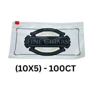 FCB FINE CIGAR BAGS SIZE (10X5) -100CT BAGS (FCB2)