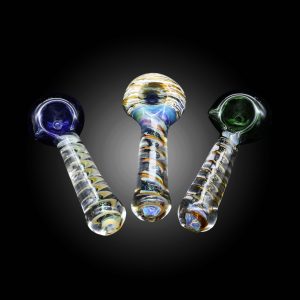 4.5'' TUBE HEAD SPIRAL DICHRO MIX COLOR HAND PIPE 10CT JAR - 100000953608