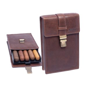 LUCIENNE CIGAR FOLDER - BROWN ATMOSPHERE (XC521)