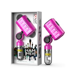 LOOKAH HAMMER 14MM PORTABLE ENAIL BANGER FOR DAB RIG - PINK (PCS)
