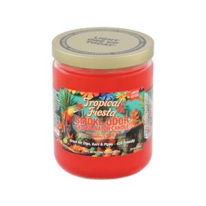 TOP SMOKE ODOR CANDLE 13OZ TROPICAL FIESTA