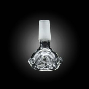 14MM MALE ROUND CLEAR BOWL 30CT JAR (GA05)