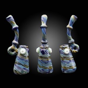 8'' SPIRAL WAVE COLOR DESIGN BUBBLER 5CT JAR - 100000952582