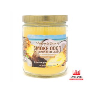 TOP SMOKE ODOR CANDLE 13OZ PINEAPPLE COCONUT - 734366015278