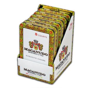 MACANUDO CAFE COURTS 30CT (6 TINS OF 5) - 689674053590