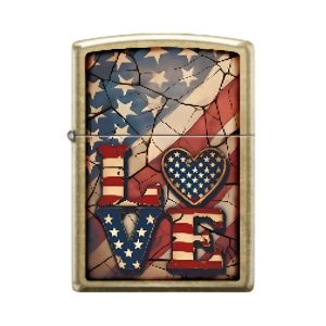 ZIPPO 48267 LOVE USA DESIGN