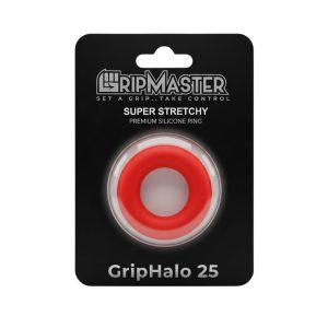 GRIP MASTER SILICONE RING GRIP HALO 25 -RED (GM-1036)