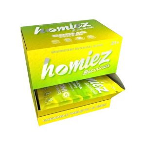 HOMIEZ BOTANICALS TABLETS (50MG PER TAB) TOTAL 500MG BANANA TAFFY -10CT PACK BOX OF 5 PACK