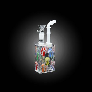 7'' JUICE BOX WATER PIPE MUSHROOM