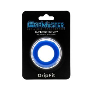 GRIP MASTER SILICONE RING GRIP FIT BLACK & BLUE (GM-1015)