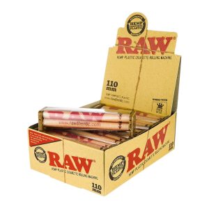 RAW CONE ROLLER 110MM 2 WAY HEMP PLASTIC ROLLING MACHINES 12 PER BOX
