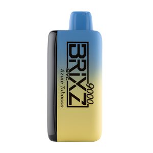 BRIXZ NYC DISPOSABLE 9000PF AZURE TOBACCO 3% -BOX OF 5