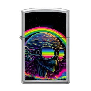 ZIPPO 207 PSYCHEDELIC SKULL