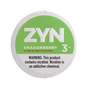 ZYN NICOTINE POUCHES DRAGONBERRY 3MG-PACK OF 5