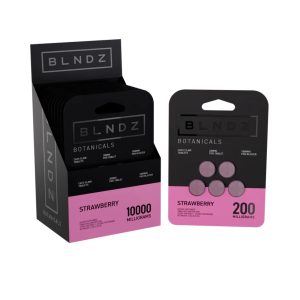 BLNDZ CATS CLAW BOTANICALS TABLETS (200MG PER TAB) 5CT PACK STRAWBERRY -BOX OF 10 PACK
